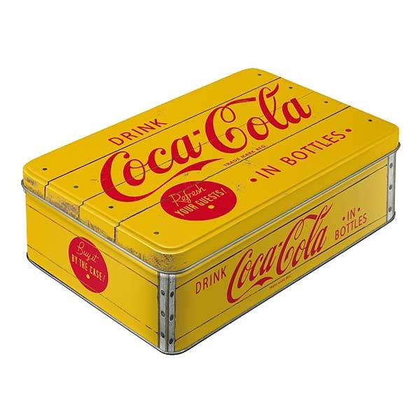 Coca Cola Blechdose Yellow