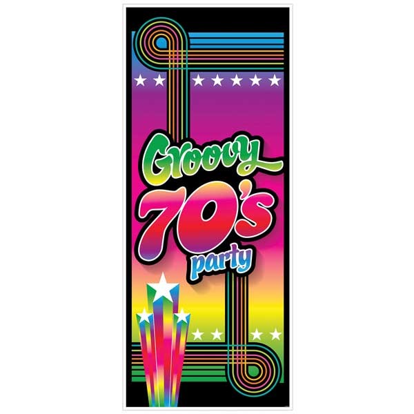 Wanddeko Groovy 70er Jahre Party