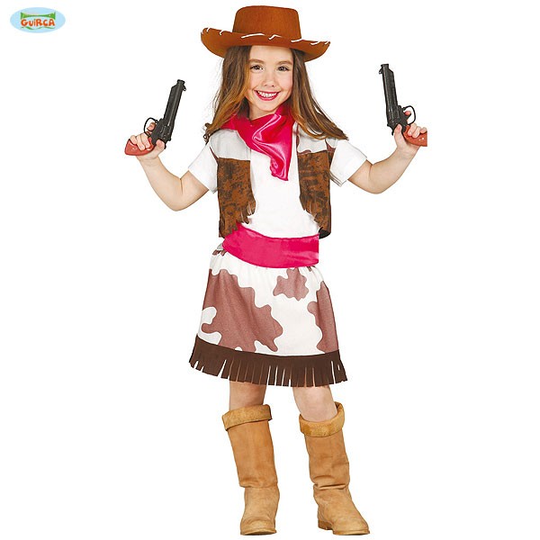 Kinder Karnevalskostüm Cowgirl 5-6 Jahre