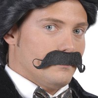 Falscher Schnurrbart Zwirbelbart 13,5cm Falscher Schnurrbart Zwirbelbart 13,5cm