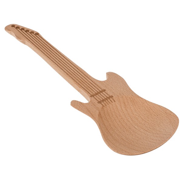 Holz Salatlöffel E Gitarre