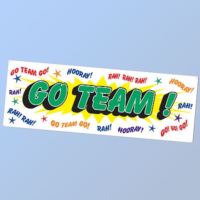 Banner Go Team