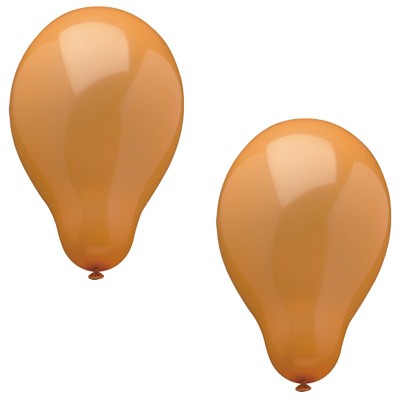 Orange Luftballons 10er