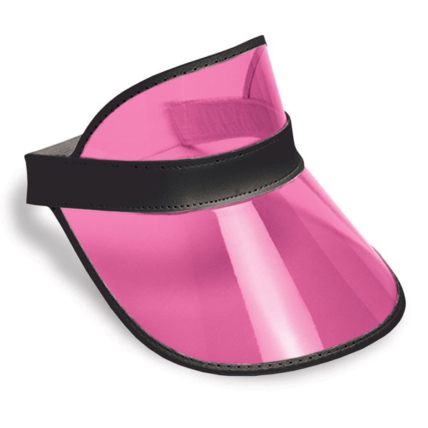 Casino Dealer Croupier Schirmkappe pink