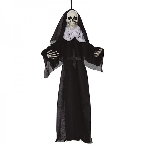 Halloween Hängefigur Nonnenskelett