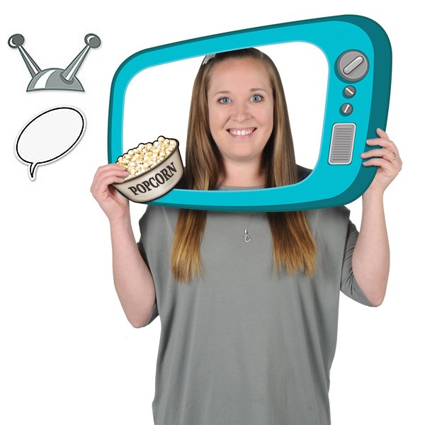 Foto-Fun-Rahmen 50er Jahre Fernseher