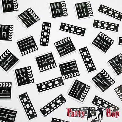 Streudeko Filmklappen und Filmstreifen