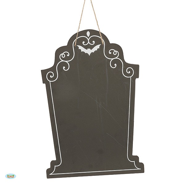 Halloweendeko Tafel Grabstein
