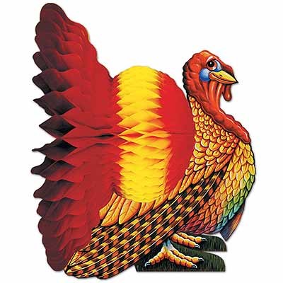Thanksgiving Tischdeko Truthahn groß