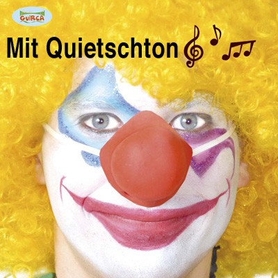 Clownnase quietschend