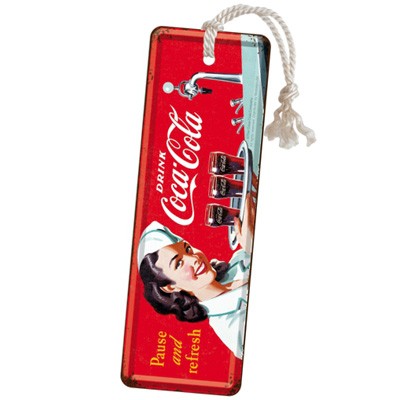 Lesezeichen Coca-Cola Waitress