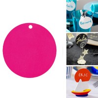 Namenskarten Platzkarten pink rund Namenskarten Platzkarten pink rund