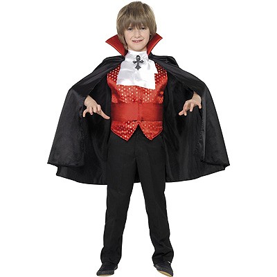 Dracula Jungen Kostüm 7-9