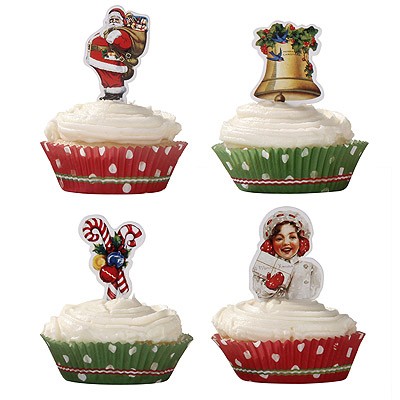 Cup Cake und Muffin Set Jolly Holly