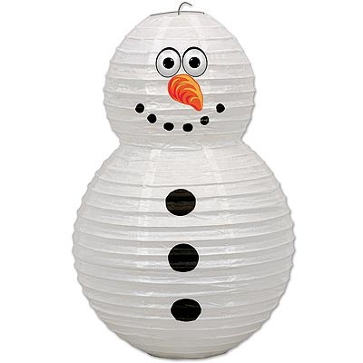 Dekolampion Schneemann