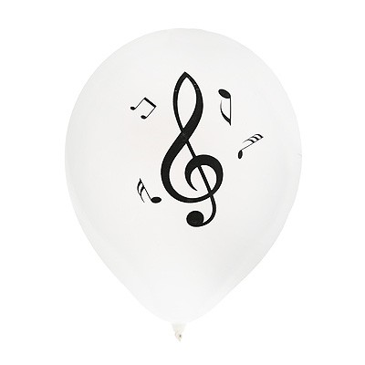 Luftballons weiß Musik
