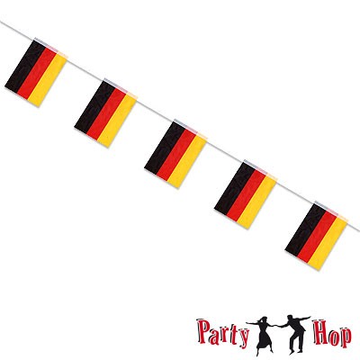 Flaggengirlande Deutschland 5m