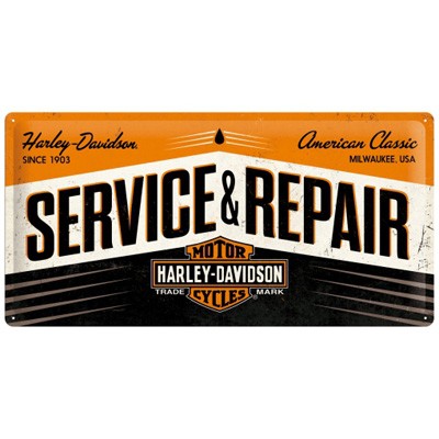 Blechschild Harley-Davidson Service 