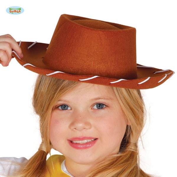 Cowboyhut braun Kinder