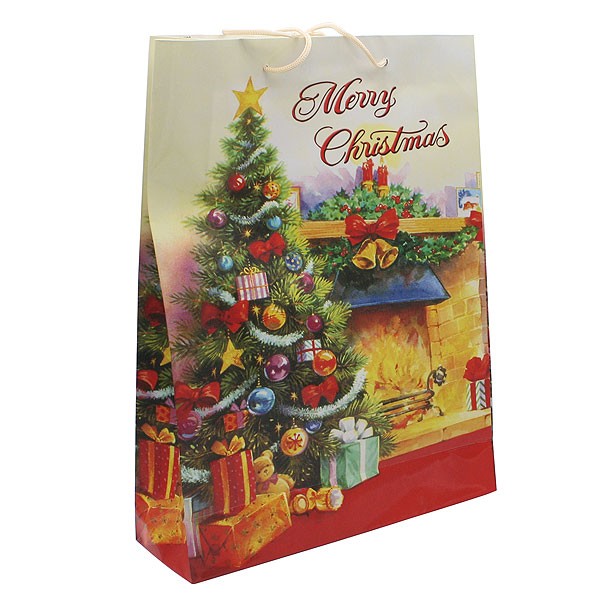 Weihnachts Geschenktüte Tragetasche XL