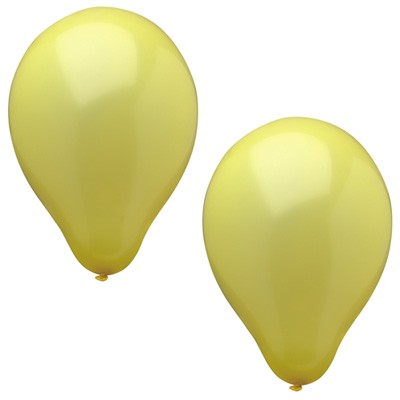 Gelbe Luftballons 10er