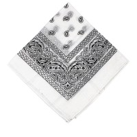 Western Bandana Halstuch weiß Western Bandana Halstuch weiß