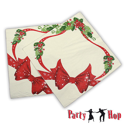 Weihnachts-Haarspangen Mit Schleife – Set Aus 3 Stück (gold, Grün, Rot)
