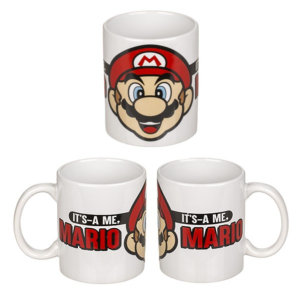 Kaffeetasse Super Mario Ausruf