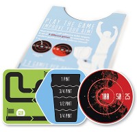 Hot Shots Toiletten-Zielscheiben  Hot Shots Toiletten-Zielscheiben