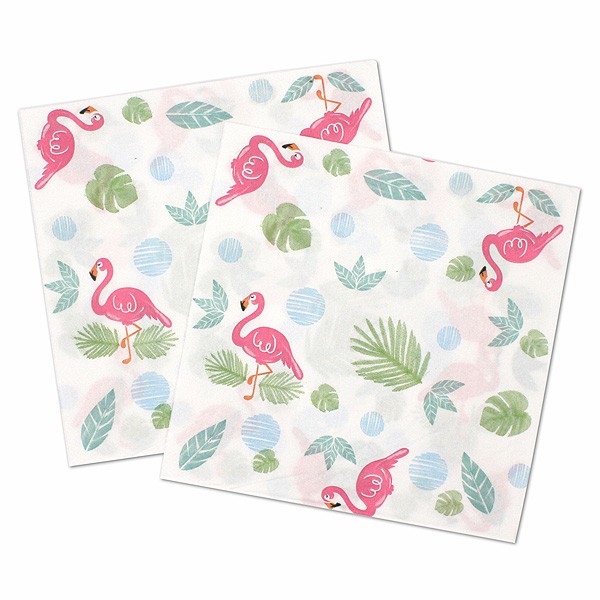 Papierservietten Flamingo 20 Stück