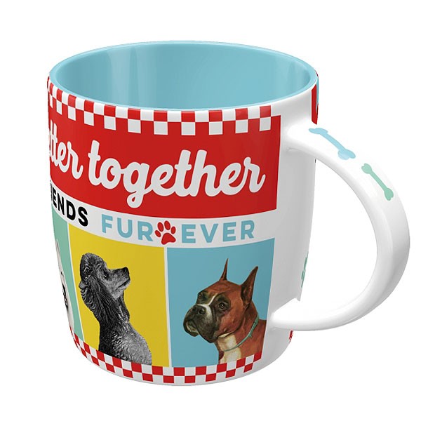 Kaffeetasse Hundemotiv Better Together