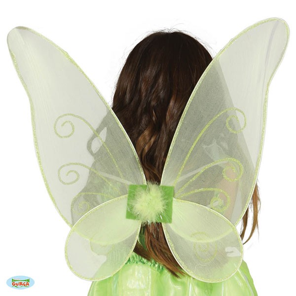 Grüne Feenflügel Schmetterlingsflügel