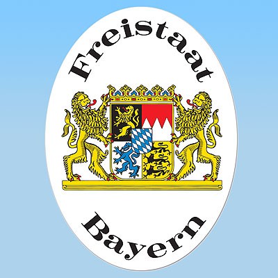 Bayern Raute ohne Wappen Flagge