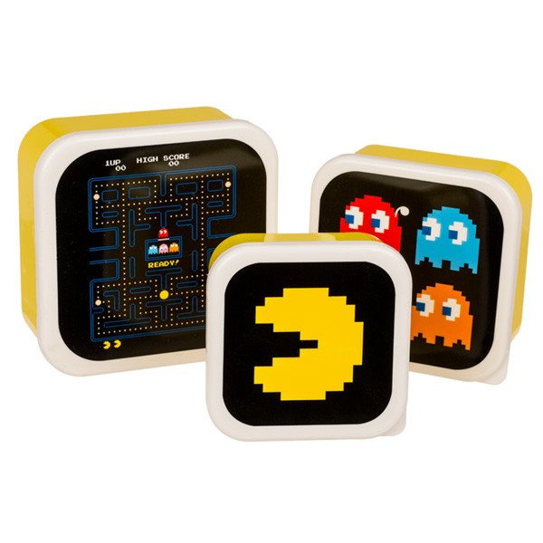 Brotdosen Pac Man 3er Set