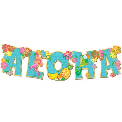 Partydeko Girlande Aloha