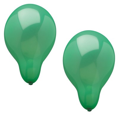 Grüne Luftballons 10er