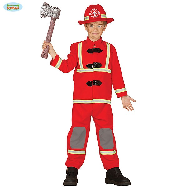 Kinder Kostüm Feuerwehrmann