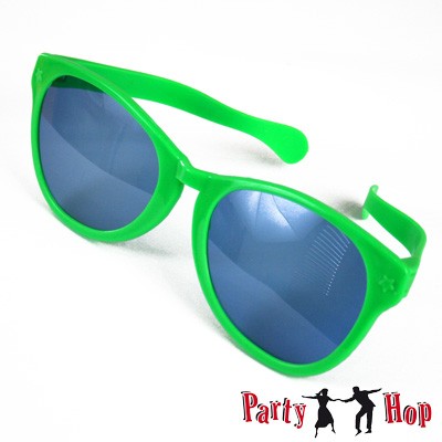 Riesenbrille Party-Brille XXL grün