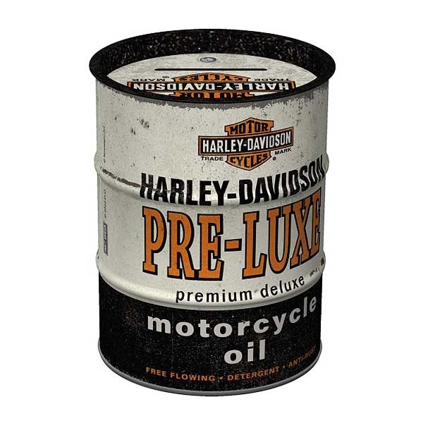 Harley Davidson Spardose Ölfass Pre Luxe