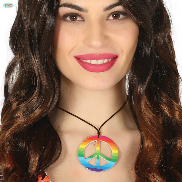 Kette mit Peace Anhänger