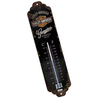 Thermometer Blechschild Harley-Davidson Genuine