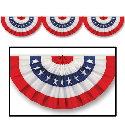 Partydeko Flaggendeko USA aus Pappe