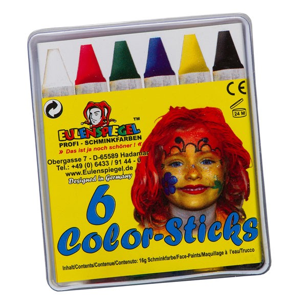 Color-Sticks Schminkstifte 6er