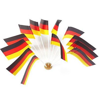 Papierfahne Deutschland 10er