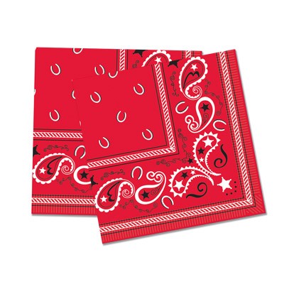 Servietten Western Bandana