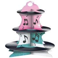 Cup Cake Ständer Rock and Roll Musiknoten Cup Cake Ständer Rock and Roll Musiknoten