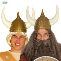 Wikingerhelm Hörnerhelm Häuptling Wikingerhelm Hörnerhelm Häuptling