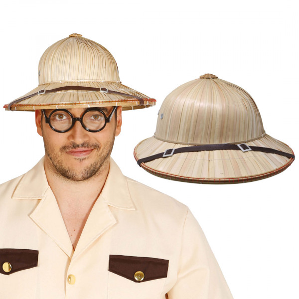 Tropenhelm aus Stroh 4466