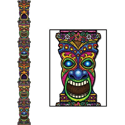 Partydeko Tiki-Totem-Pfahl