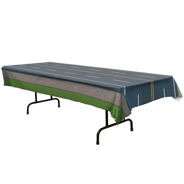 Plastiktischdecke Strasse Rennsport
